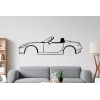 Sticker Silhouette Véhicule Mazda MX-5 ND Sticker Silhouette Véhicule Mazda MX-5 ND