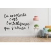 Sticker Citation La créativité c'est l'intelligence qui s'amuse Sticker Citation La créativité c'est l'intelligence qui s'amuse