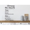 Sticker Buanderie Planning des lessives Sticker Buanderie Planning des lessives