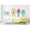 Sticker Robots famille Sticker Robots famille