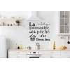 Sticker Mural Citation Cuisine Gourmandise Sticker Mural Citation Cuisine Gourmandise