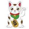 T-shirt femme personnalisé - Villes et voyages - "Maneki neko"