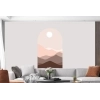 Sticker Minimaliste Boheme Arche Paysage Sticker Minimaliste Boheme Arche Paysage