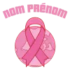 T-shirt femme personnalisé - Évènements - "Octobre rose TEAM"
