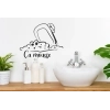 Sticker Mural Savon Ca mousse Sticker Mural Savon Ca mousse