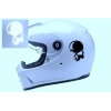 Kit Sticker Moto Retro Réfléchissant Skull Kit Sticker Moto Retro Réfléchissant Skull
