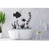 Sticker Mural Algues poissons mer 5 Sticker Mural Algues poissons mer 5