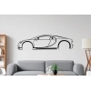 Sticker Silhouette Véhicule Bugatti Chiron Sticker Silhouette Véhicule Bugatti Chiron