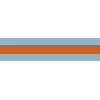 Bande décorative adhésive gulf deux lignes (15 cm) Bande décorative adhésive gulf deux lignes (15 cm)