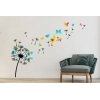 Sticker Pissenlit Papillons Couleurs Sticker Pissenlit Papillons Couleurs