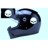 Kit Sticker Moto Retro Réfléchissant Skull 3 Kit Sticker Moto Retro Réfléchissant Skull 3