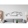 Sticker Silhouette Véhicule Toyota Supra MK4 Sticker Silhouette Véhicule Toyota Supra MK4