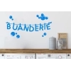 Sticker Buanderie Bulles Sticker Buanderie Bulles