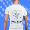 T-shirt homme personnalisé dos