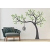 Sticker Arbre feuille poétique Sticker Arbre feuille poétique