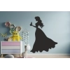 Sticker Muraux Princesse Oiseau Sticker Muraux Princesse Oiseau