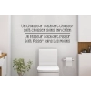 Sticker toilettes Chasseur Sticker toilettes Chasseur