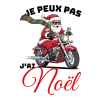 T-shirt homme personnalisé - Évènements - "Je peux pas j'ai Noël"