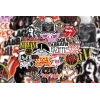 Pack D'autocollants Hardrock/Metal - Lot de 25 Stickers Pack D'autocollants Hardrock/Metal - Lot de 25 Stickers