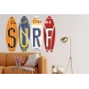 Sticker Vintage Planche de Surf Sticker Vintage Planche de Surf