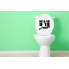 Sticker toilettes Stand de tir Sticker toilettes Stand de tir