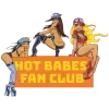 T-shirt homme personnalisé - Vintage - "Hot babes fan club"