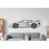 Sticker Ferrari F40 Silhouette Véhicule Sticker Ferrari F40 Silhouette Véhicule