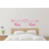 Sticker His Her Couple Sticker His Her Couple