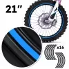 Liseret autocollant pour jantes moto 21 pouces – kit stickers vinyle facile à poser