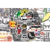 Pack D'autocollants Voiture Racer N°4 - Lot de 25 Stickers Pack D'autocollants Voiture Racer N°4 - Lot de 25 Stickers