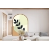 Sticker Minimaliste Boheme Arche Plante Sticker Minimaliste Boheme Arche Plante
