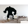 Sticker Super Hero Silhouette Sticker Super Hero Silhouette