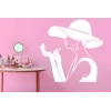 Sticker Mural Maquillage Femme élégante Sticker Mural Maquillage Femme élégante