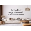Sticker Citation La Famille Sticker Citation La Famille