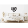 Sticker Coeur Pattern Fleurs Sticker Coeur Pattern Fleurs
