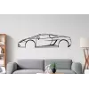 Sticker Silhouette Véhicule Lamborghini Gallardo Sticker Silhouette Véhicule Lamborghini Gallardo