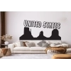 Sticker muraux United States Sticker muraux United States