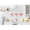 Sticker Mural Piments Mild Spicy Hot Sticker Mural Piments Mild Spicy Hot