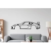Sticker Silhouette Véhicule Porsche GT3 RS Sticker Silhouette Véhicule Porsche GT3 RS