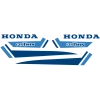 Kit Autocollants Honda Twin 1979 Bleu Full Kit Autocollants Honda Twin 1979 Bleu Full