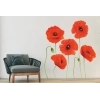 Sticker Fleurs Coquelicots Sticker Fleurs Coquelicots
