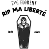T-shirt homme personnalisé - Évènements - "RIP ma liberté"