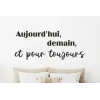 Sticker Citation Amour pour toujours Sticker Citation Amour pour toujours