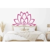 Sticker tête de lit lotus 3 Sticker tête de lit lotus 3