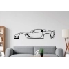 Sticker Silhouette Véhicule Chevrolet Corvette C7 Sticker Silhouette Véhicule Chevrolet Corvette C7