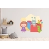 Sticker Muraux Poupée Jouet Déco 2 Sticker Muraux Poupée Jouet Déco 2