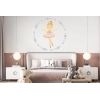 Sticker Muraux Danseuse Ballerine Fleurs Sticker Muraux Danseuse Ballerine Fleurs