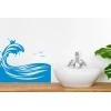 Sticker Mural Vagues Bateau Sticker Mural Vagues Bateau