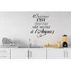 Sticker Mural Citation Cuisiner c'est donner une saveur à l'amour Sticker Mural Citation Cuisiner c'est donner une saveur à l'amour