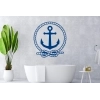 Sticker Mural Ancre Noeud Bateau Sticker Mural Ancre Noeud Bateau